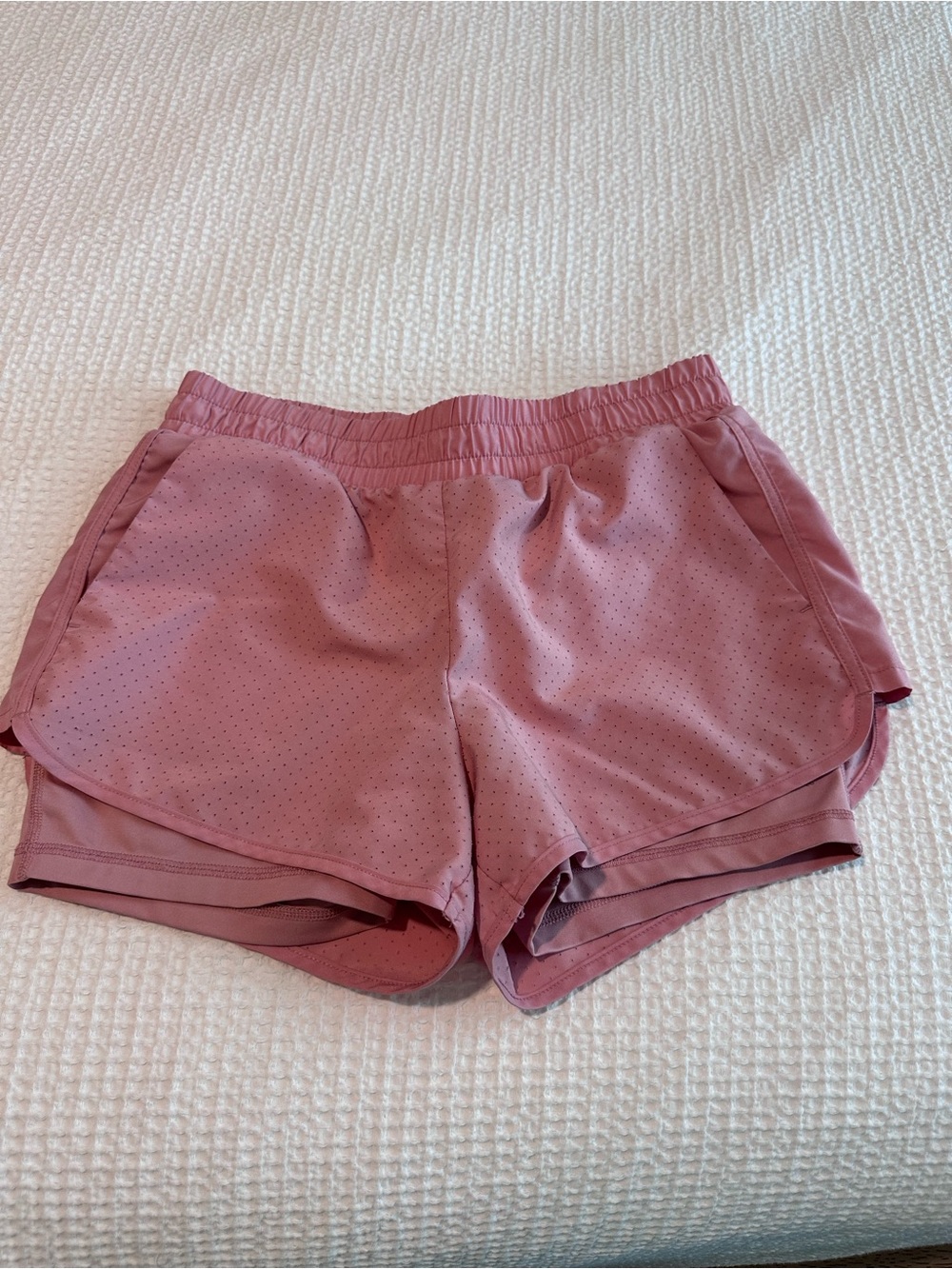 Women's Dusty Rose Athletic Shorts - Unbranded